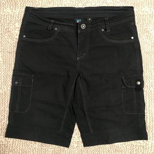 Kuhl Splash Cargo Shorts Size 10 Black